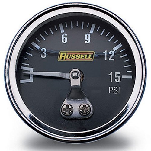 Manomètre de pression de carburant 0-15 PSI