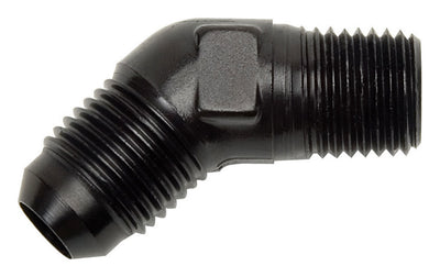 6AN to 45Deg 1/8 Adapt Black
