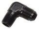 6AN 90 degrés vers 1/8NPT Noir