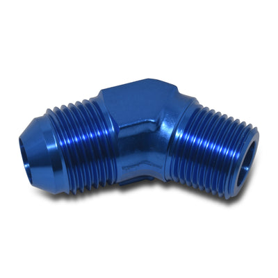 8AN 45 degrés 3/8NPT Bleu