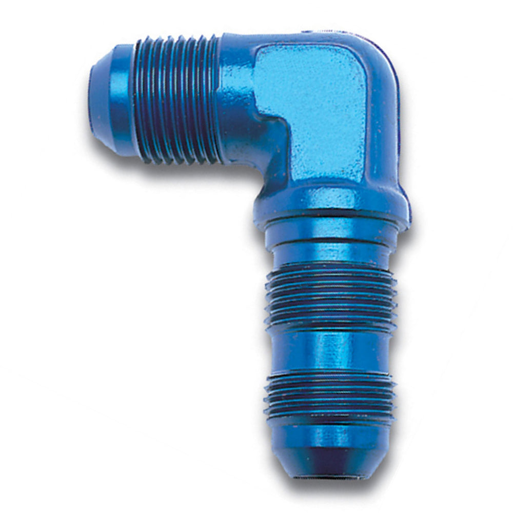 Raccord traversant 6AN 90° bleu