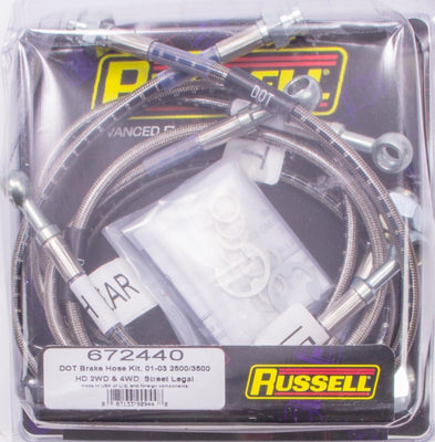 Kit de durites de frein S/S pour camions GM HD 01-06