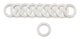 Rondelles de ligne de frein 7/16 12mm 10/paq