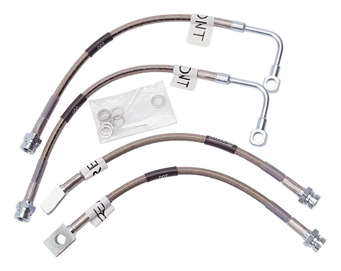 Kit de durites de frein tressées inox Corvette 94-96