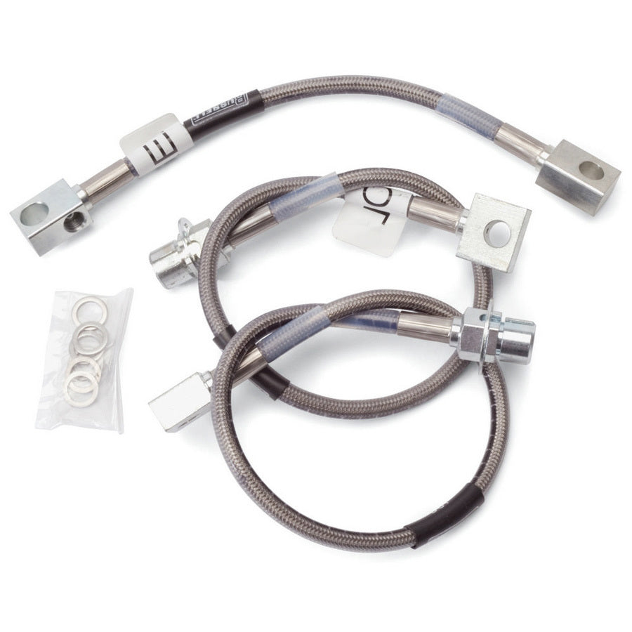 Kit de Durites de Frein Tressées pour Mustang 87-93