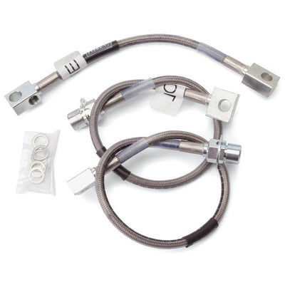 Kit de Durites de Frein Tressées pour Mustang 87-93