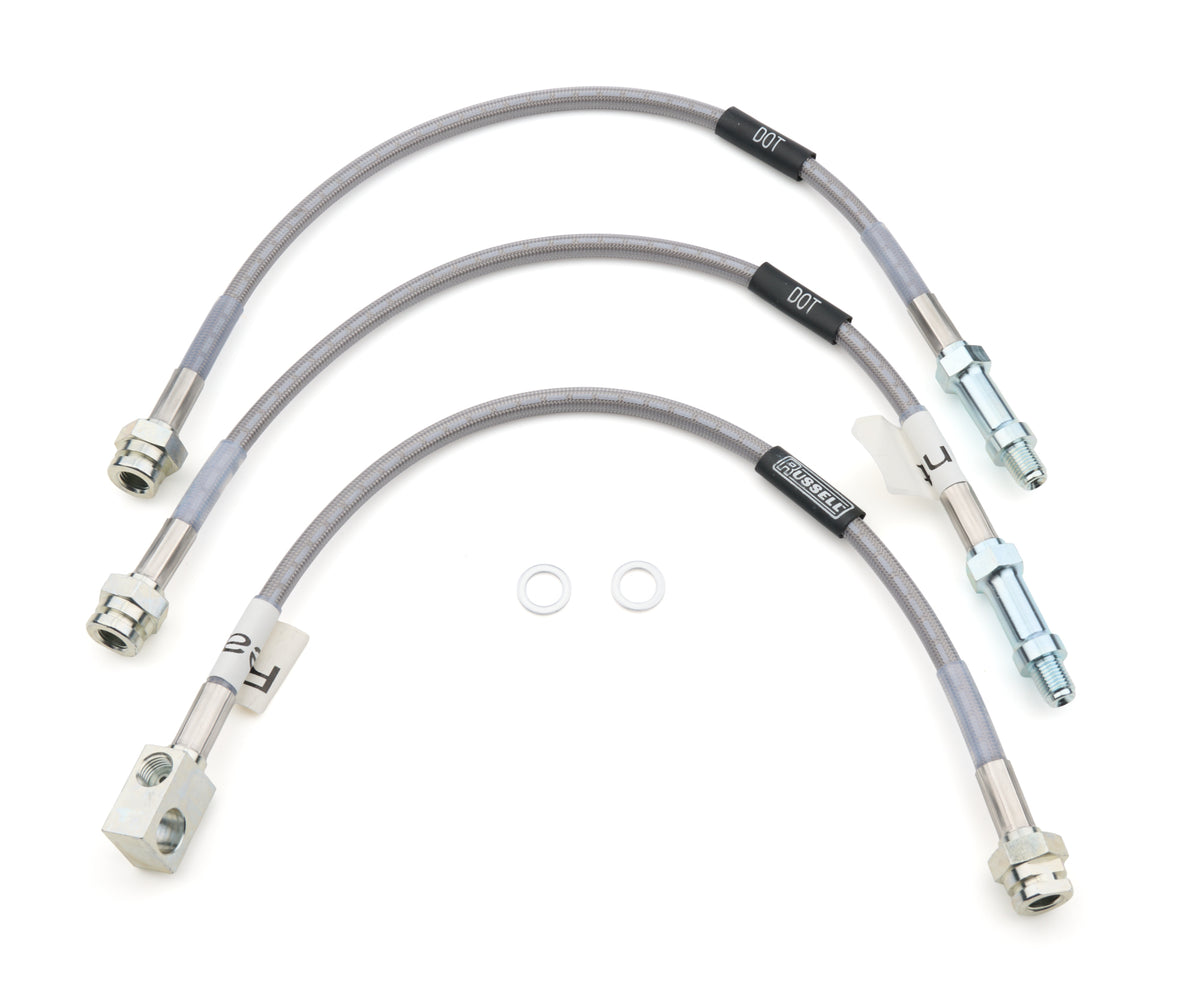 65-67 Mustang Brake Line Front Disc Rear Drum
