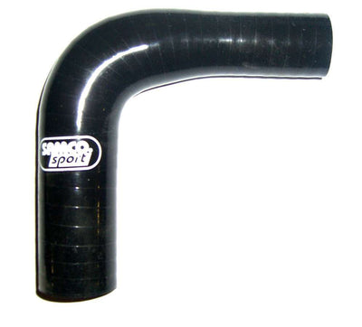 Coude de réduction 90° noir 1-1/2" vers 1-3/8"