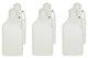 Utility Jug - 5-Gallon White - Case 6