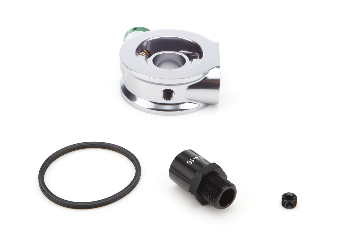 Adaptateur de filtre à huile Billet Alm Sandwich 3/4-16