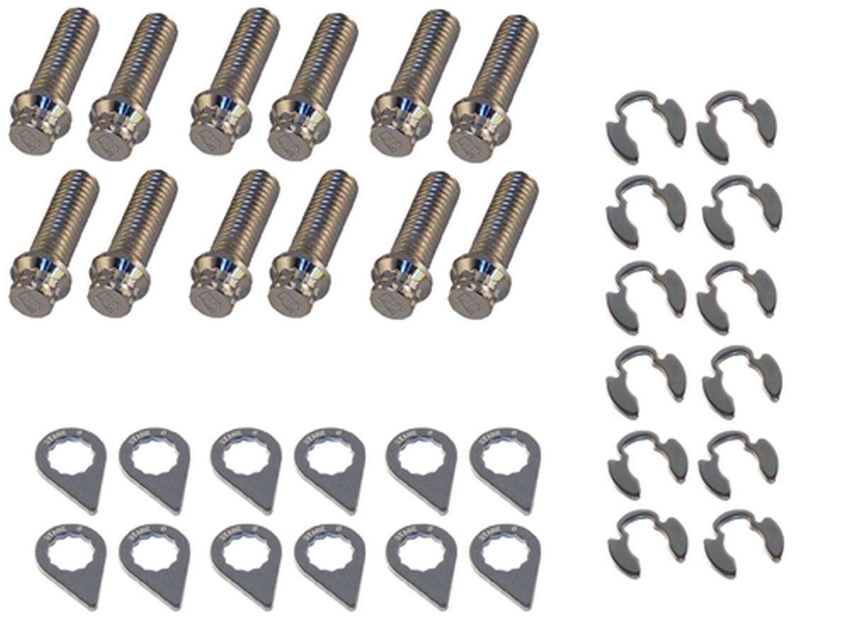 Kit de boulons de collecteur - 12 pans 3/8-16 x 1-1/4 (12)