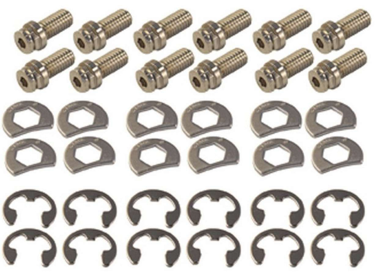 Kit de vis de collecteur - 6 pans, 3/8-16 x 3/4 (12)