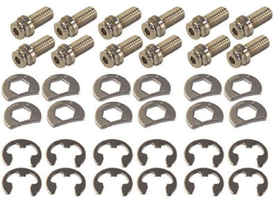 Kit de vis de collecteur - 6 pans, 3/8-16 x 3/4 (12)