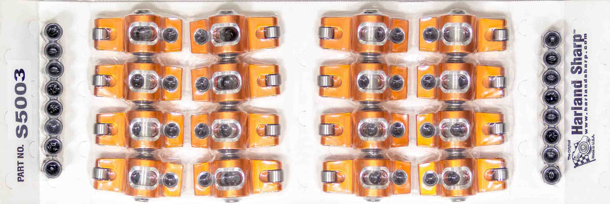 Jeu de culbuteurs Olds avec culasses Edelbrock RPM