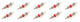 Valve Stem Core Steel Set of 10