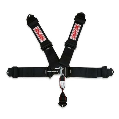 Harnais 5 pts, tirette basse LL, 3 pouces sangle sous-abdominale et bandoulière
