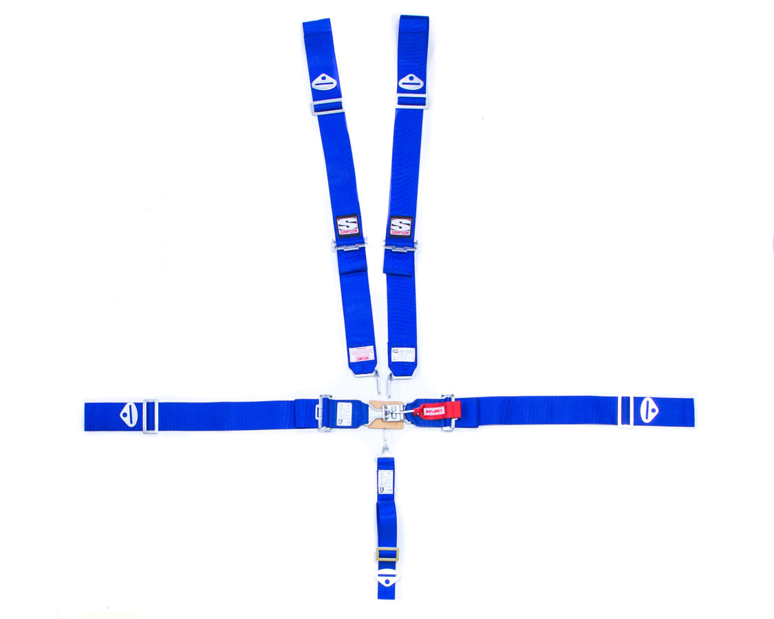 Harnais sport 5 points avec sangle sous-abdominale, ind. 55 po