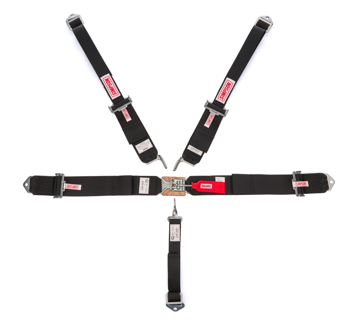 Harnais 5 points LL Pull-Up Lap B/I Épaules HANS