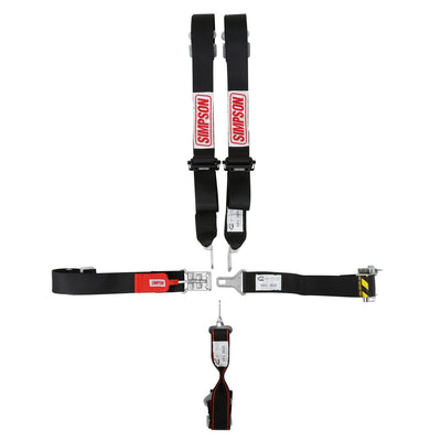 Harnais 5 pts L&L 2 po Cliquet noir
