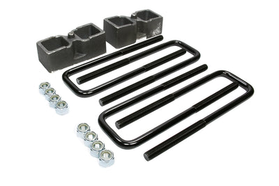 Kit de réhausse arrière 2 pouces avec étriers en U