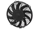 Tirette de ventilateur incurvée à profil bas de 9 po