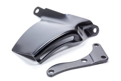 Support d'alternateur 76-86 petit bloc Chevy pompe à eau longue noir