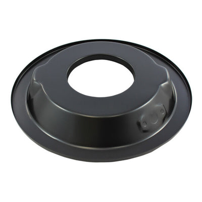 Base de filtre à air 14 po style encastré noire