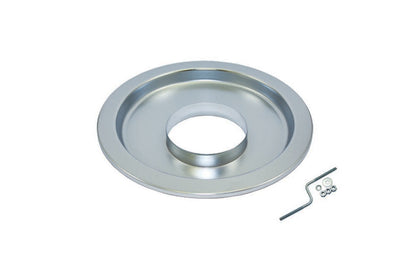 Base de filtre à air 14" décalée en acier chromé