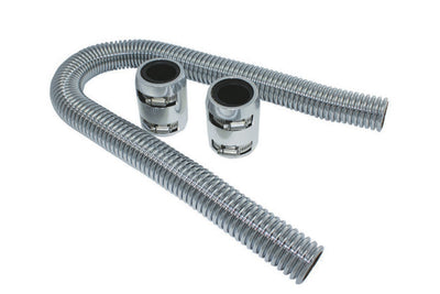 Kit de durites de radiateur 91 cm avec bouchon en aluminium poli