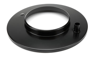 Base de filtre à air 10 pouces style plat noire