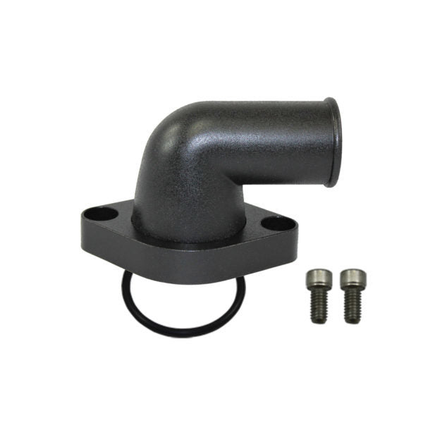 Embout de tuyau d'eau style joint torique noir à 90 degrés pour Chevy