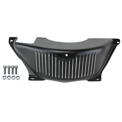 Cache-volant GM Turbo 350 en aluminium noir