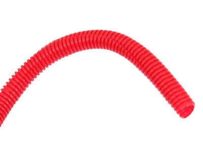 Tube annelé 3/8 po 8' rouge