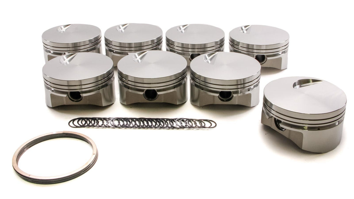 Jeu de pistons à tête plate BBC, alésage de 4,530 po, -3cc