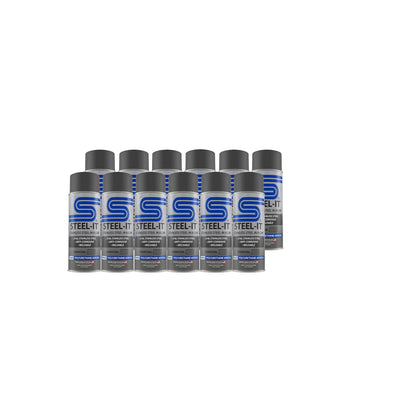 Étui en polyuréthane anthracite 12 canettes de 35,5 cl