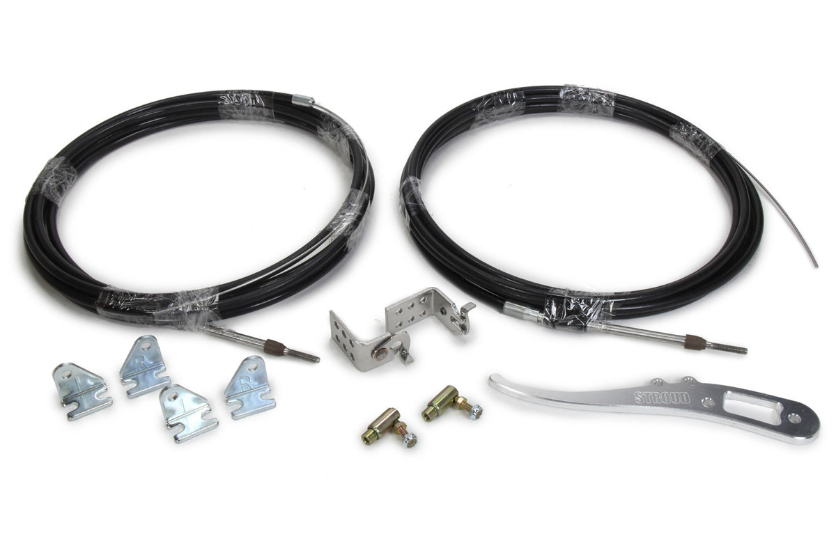Kit câble de dégagement de goulotte double