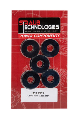 Cales de ressort de soupape 50 pièces .015 Moteurs GM LS