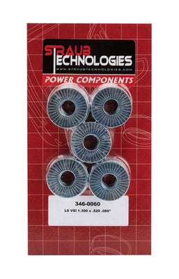 Cales de ressort de soupape, paquet de 50, 0,060 po, moteurs LS de GM