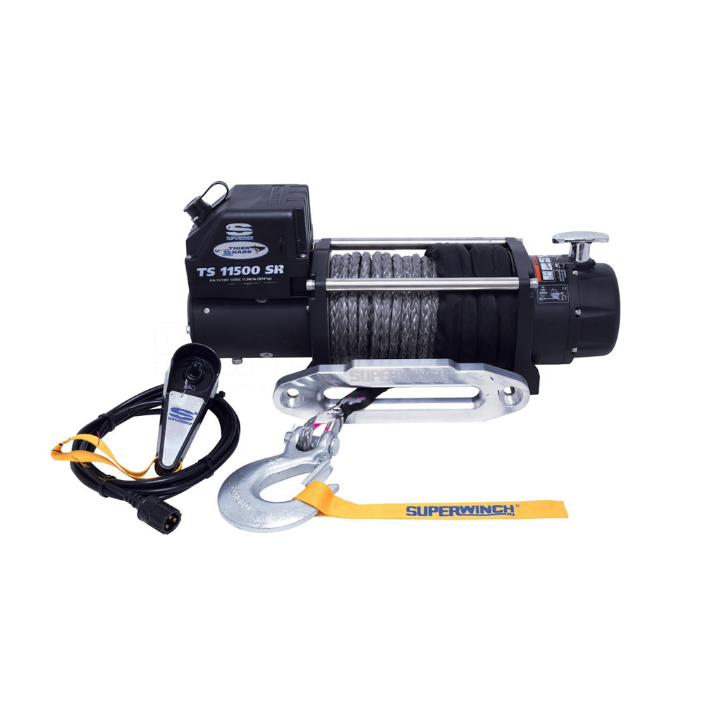 Tiger Shark 11500SR Treuil Corde Synthétique 11500lb