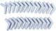 Capuchons de bougies d'allumage 25 pièces 115 degrés - Gris