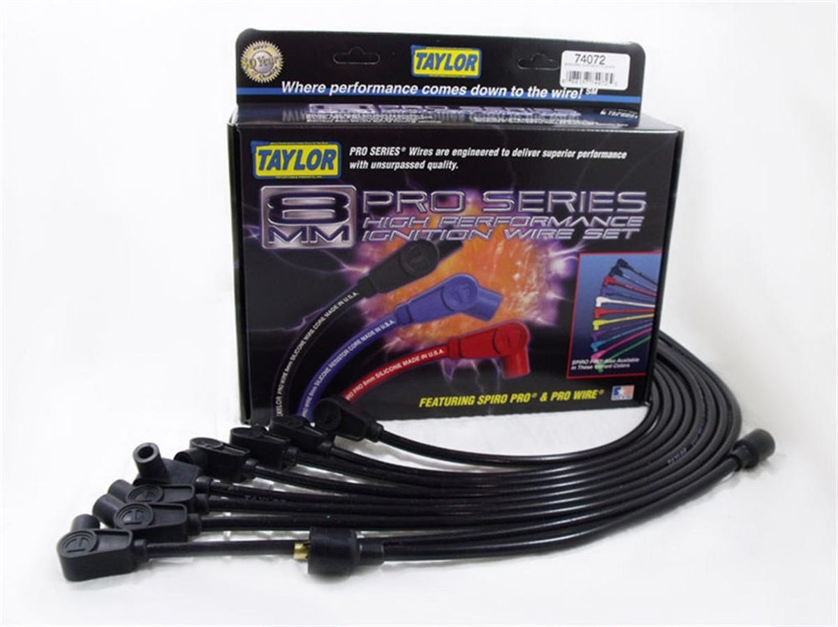 Spiro-Pro Custom 8 cylindres, faisceau de fils de bougies noir