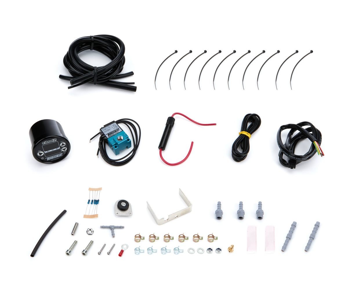 eB2 Manomètre de contrôle de suralimentation électrique 60 PSI Noir 60 mm