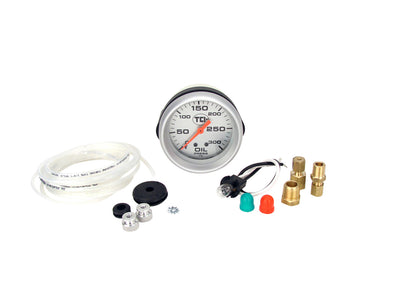 Manomètre 2-5/8 Transmission Cadran Argenté