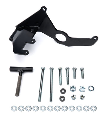 A/C Compressor Bracket SBC Long Water Pump Blk