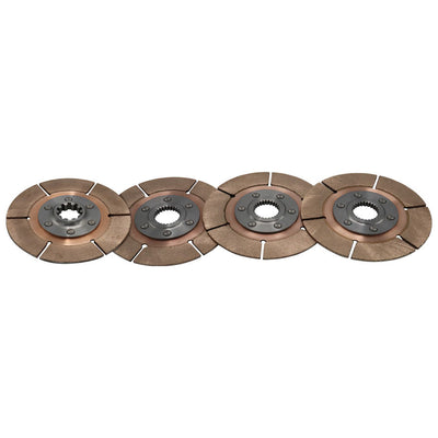 Ensemble de disques métallique 5,5 pouces 4 plis 1-5/32 pouces X 26 cannelures