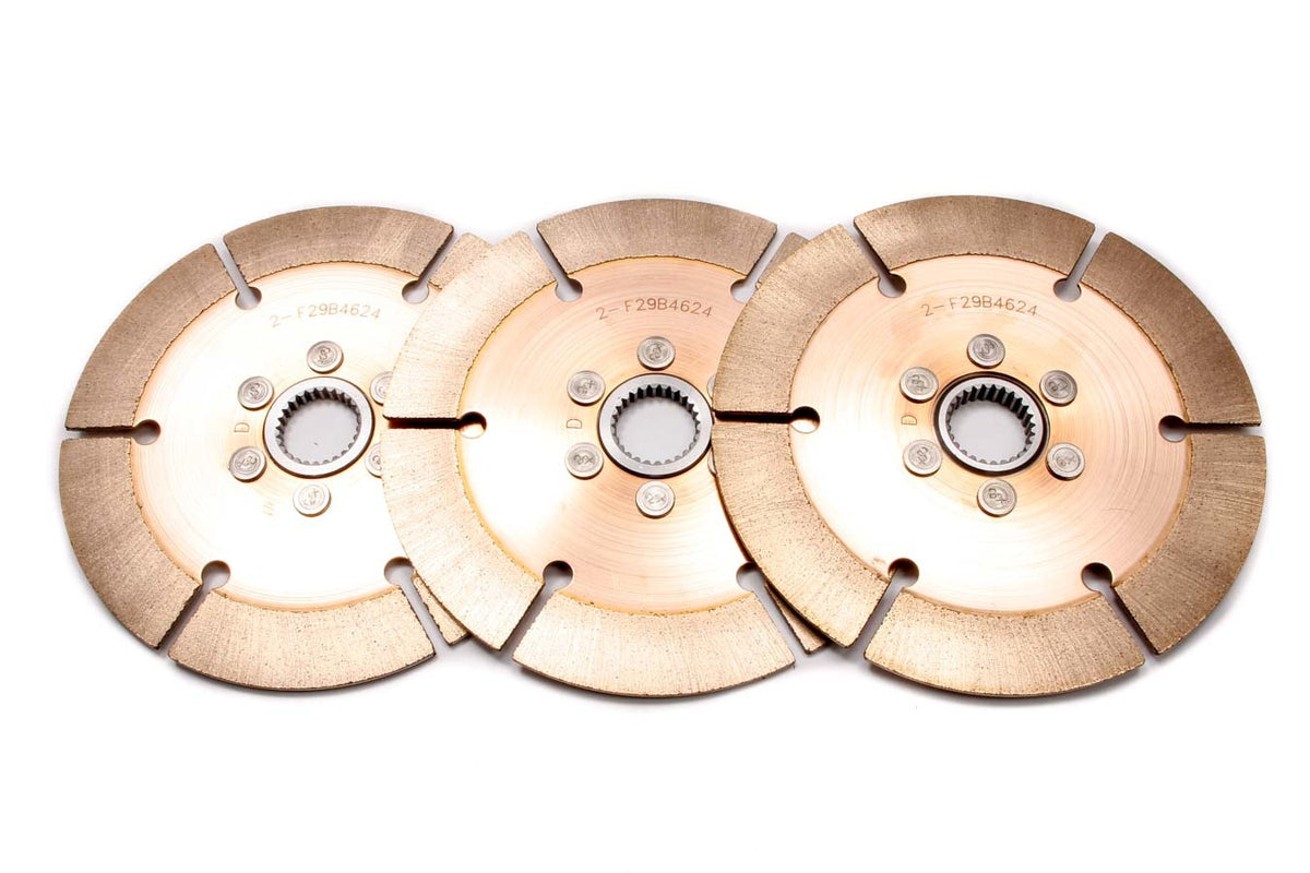Ensemble d'embrayage 3 disques 7.25 1-5/32 x 26 cannelures Métallique