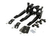 Triple Pedal Assy. Alum Underfoot Mount
