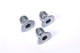 Boulons de rotor avant gauche Acier 3 pièces 1/2x20 1 po
