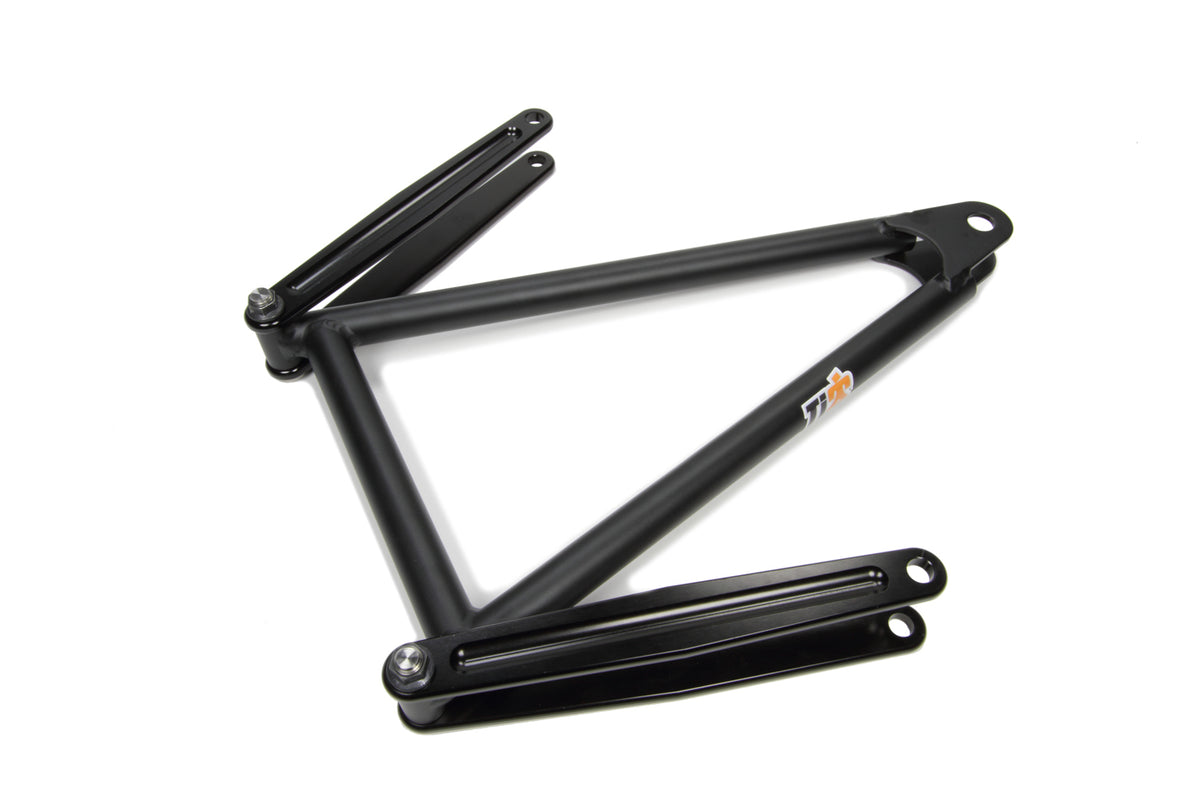 Jacobs Ladder 13-1/4 Noir Chromoly avec visserie en titane