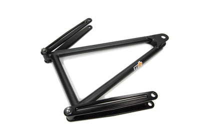 Jacobs Ladder 13-1/4 Noir Chromoly avec visserie en titane
